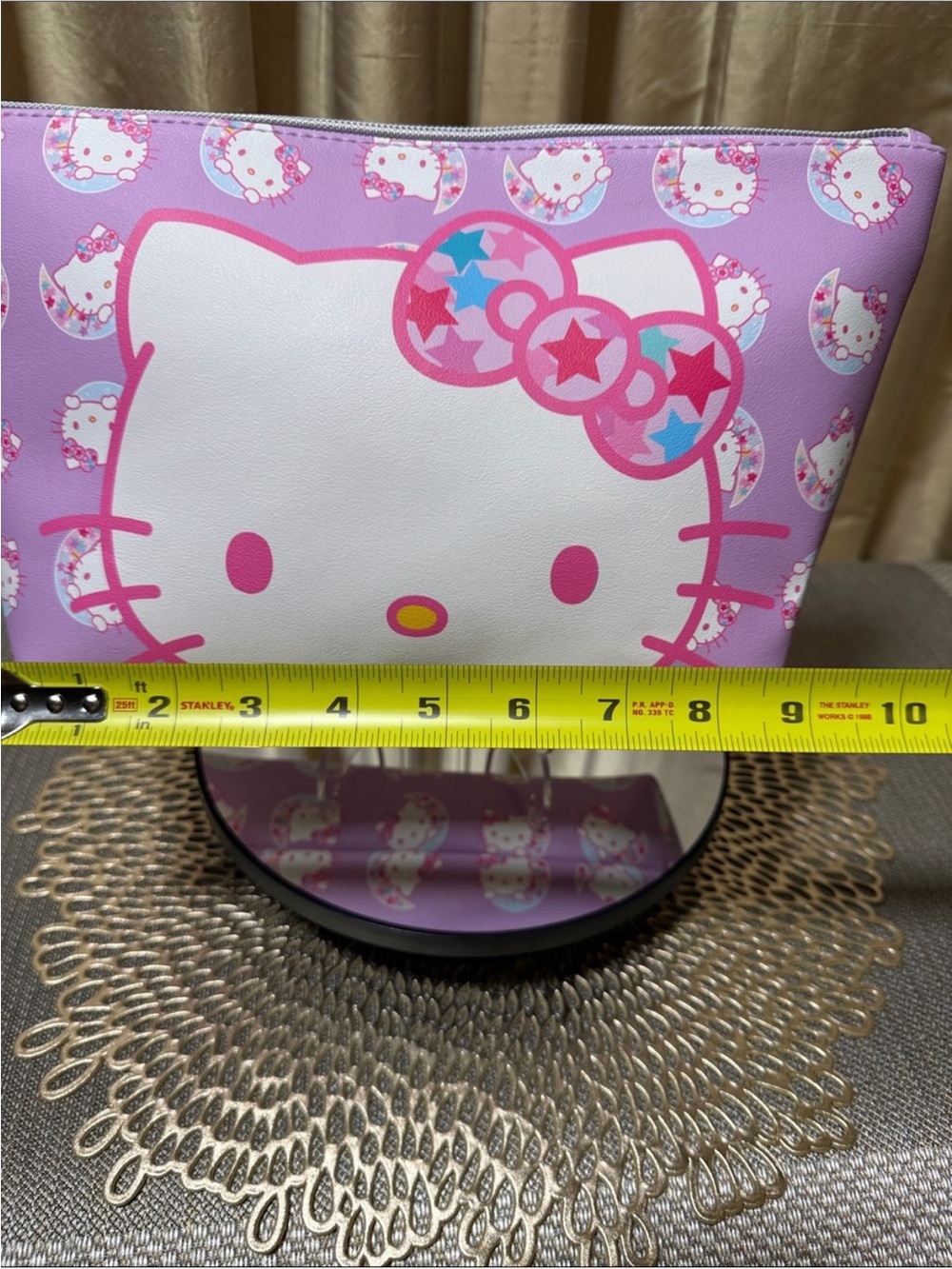 Hello Kitty Pink Zip Pouch - Picture 6 of 6